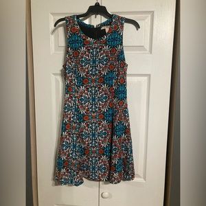 Geometric Patterned Dress